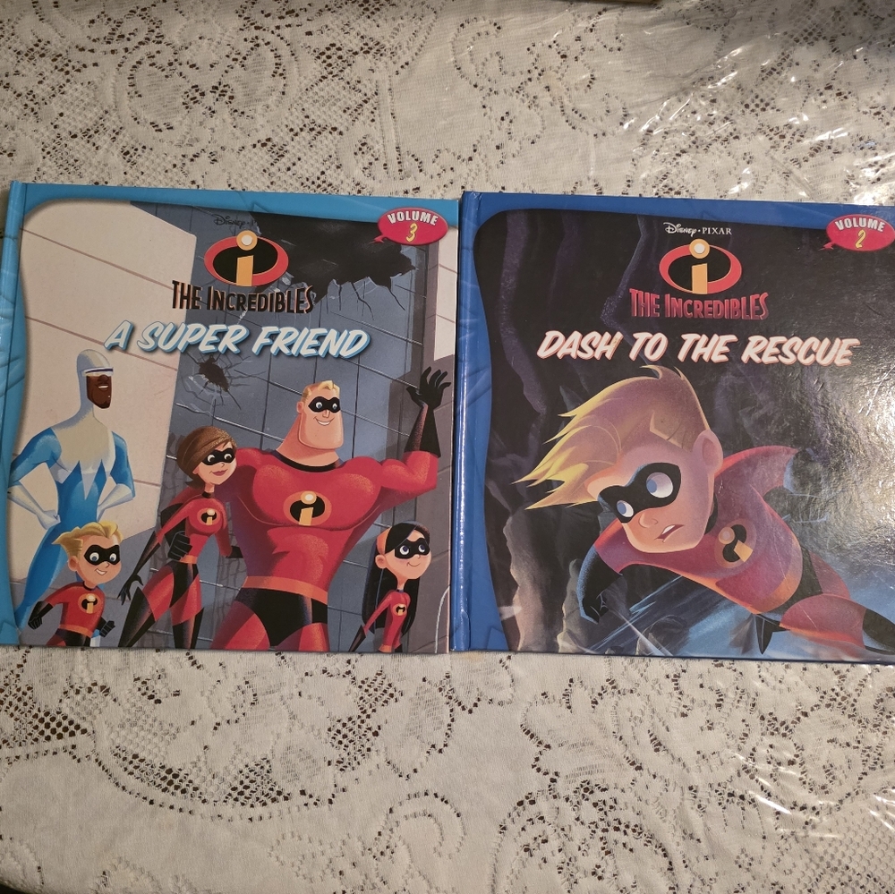 The Incredibles Kids Book Set  Volume 2 And 3 Hardcover